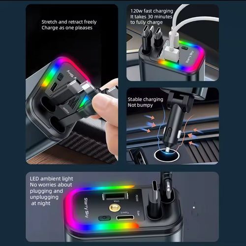 5-in-1 Car Charger